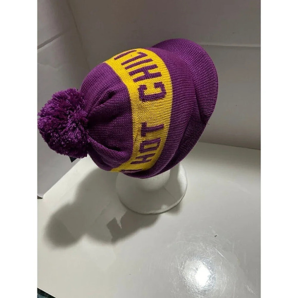Noah x RHCP Tam Beanie Hat Purple - Picture 3 of 10